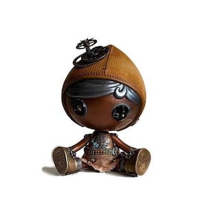 Boneca Steampunk Lalaloopsy, Boneca de Arte Steampunk, Boneca Repintar Lalaloopsy, Arte de Fantasia, Bonecas de Arte, Boneca OOAK