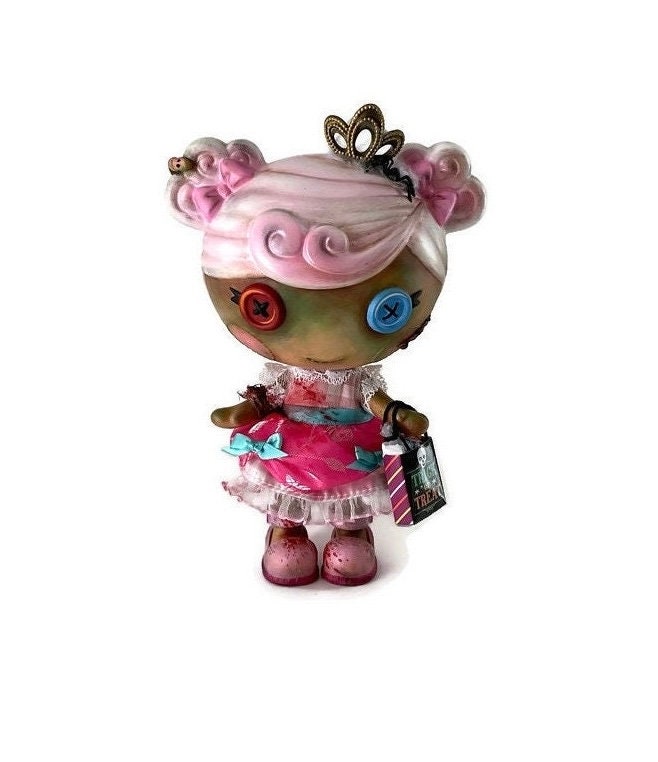 Zombie Princess Lalaloopsy Doll,lalaloopsy Repaint Doll,halloween