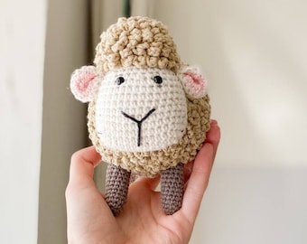 PDF pattern amigurumi Little sheep (ENG, RUS)