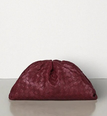 Woven Pouch / Calfskin Leather Bag / Designer Handbag / Clutch - Etsy