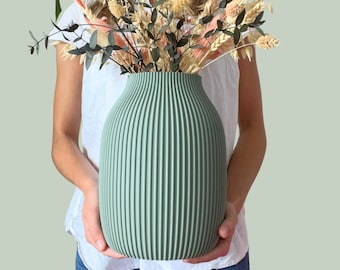 Floriana Vase - Vase for dried flowers - Modern boho decor - Minimalist home decor