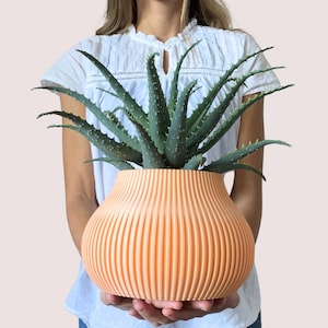 Basso - Grote bloempot - Moderne bloempot - Woondecoratie - Grote bloempot