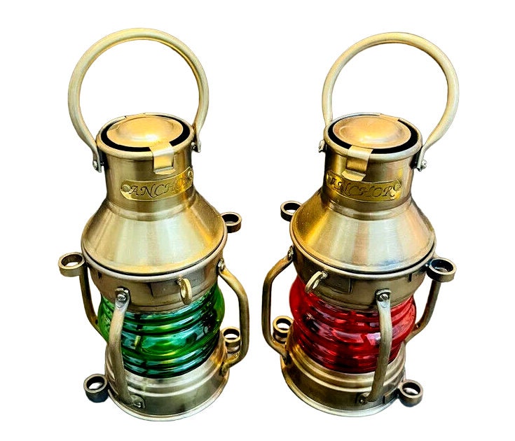 Maritime Lights, Vintage Ship Lanterns