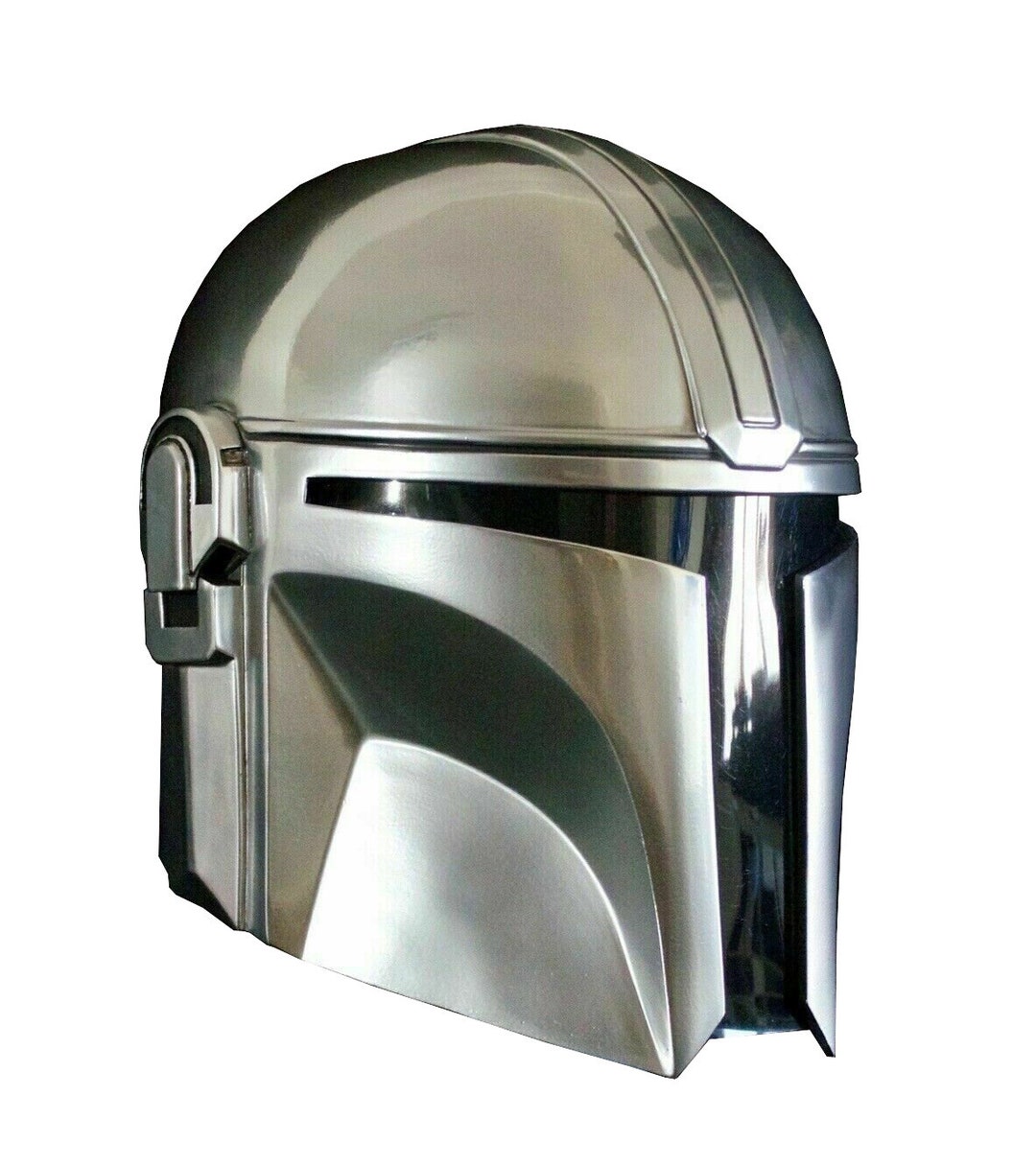Mandalorian Helmet With Inner Leather Star Wars Mandalorian Helmet Role ...
