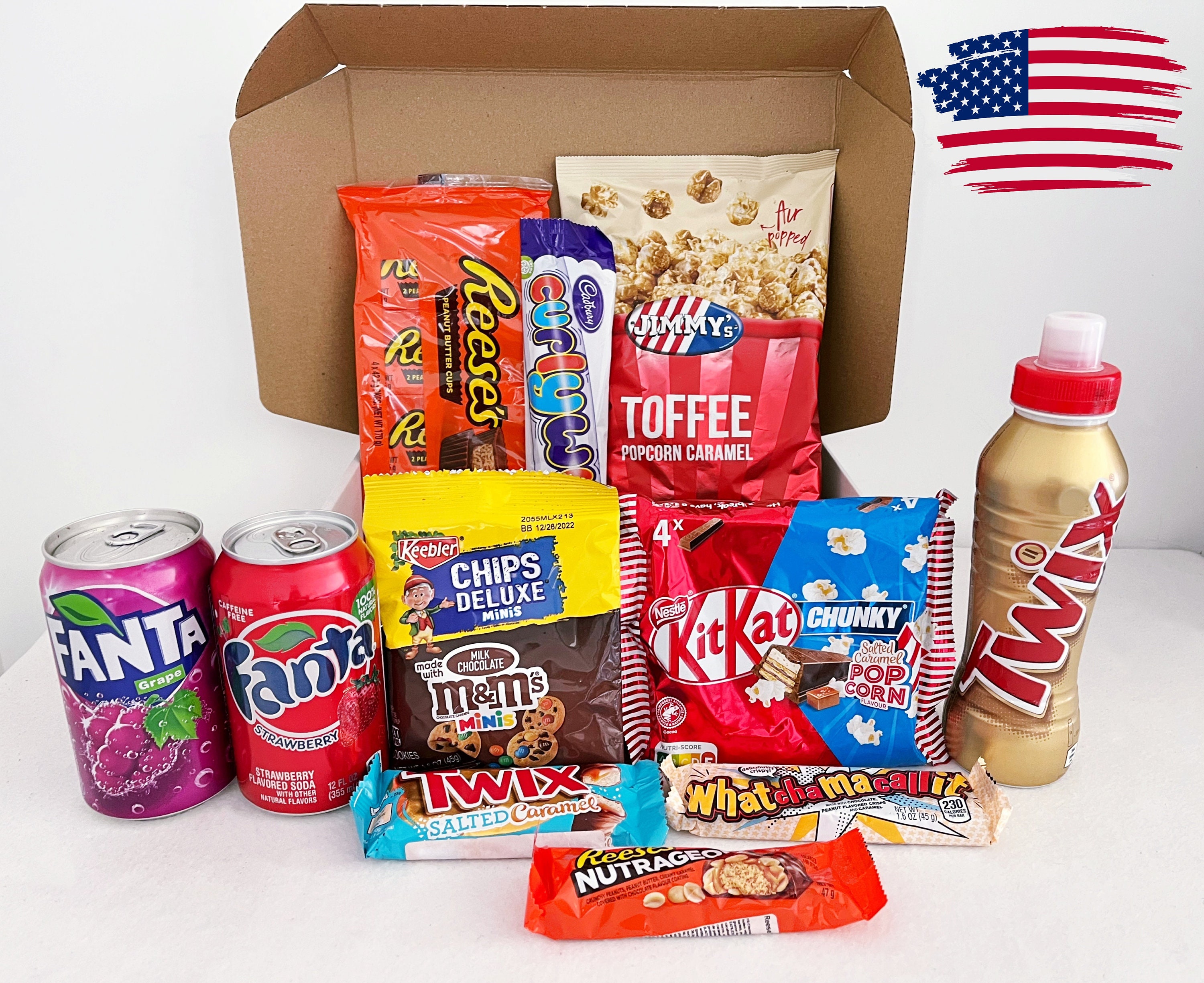 American Snack Box American Treats Box American Snacks Snack box