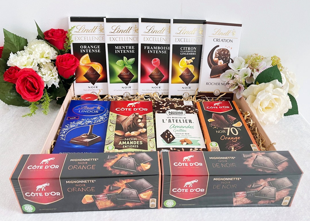 Dark Chocolates Gift Box Chocolate Box Gift for Her Birthday Gift Gift