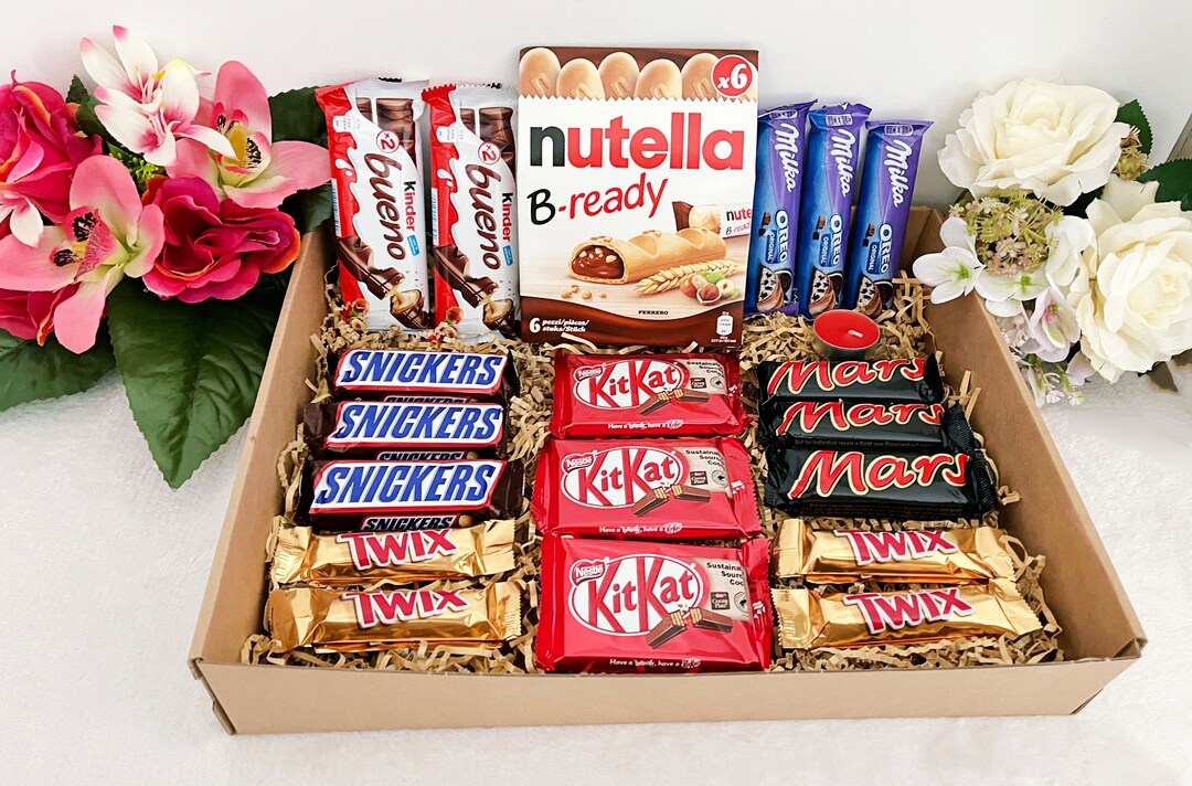 Chocolate Bars Gift Box Chocolate Box Gift for Her Birthday Gift Gift