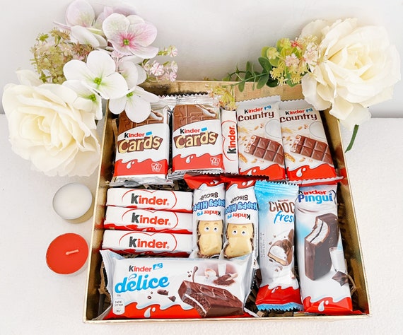 Buy Kinder Gift Box Chocolate Box Gift for Her Birthday Gift Personalized  Gift for Women Present for Mom Cute Anniversary-christmas Online in India 