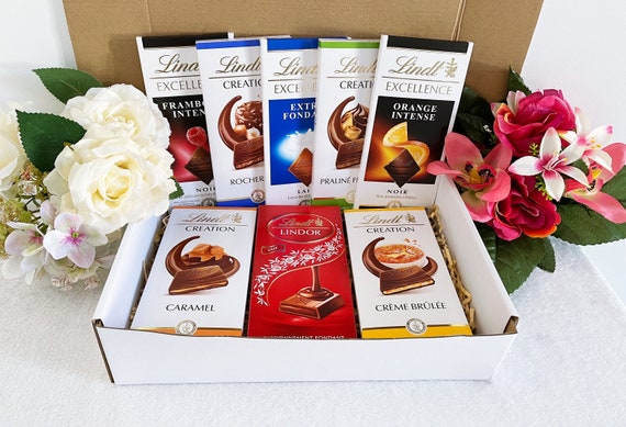 Coffret Chocolats à Offrir Colis Gastronomique Panier Garni-cadeau Pour  Femme Cadeau Anniversaire cadeau Homme Coffret Lindt Chocolat 