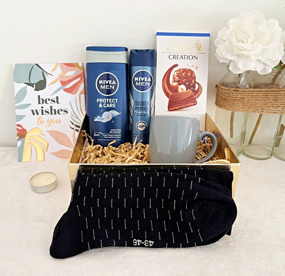 Buy Gift Box for Men Men's Birthday Gift Fathers Day Gift for Him Boyfriend  Gift Husband Gift Brother Gift Anniversary Self Care Online in India 