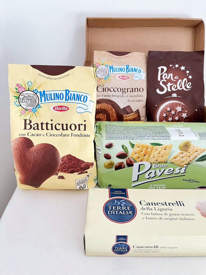 Italian Snack Box Italian Treats Box Italian Snacks Etsy