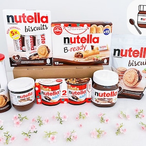 Nutella Snack Box - Nutella Treats Box - Nutella Snacks - Snack box - Party Box - Gift Box - Birthday gift - Girlfriend Mom gift