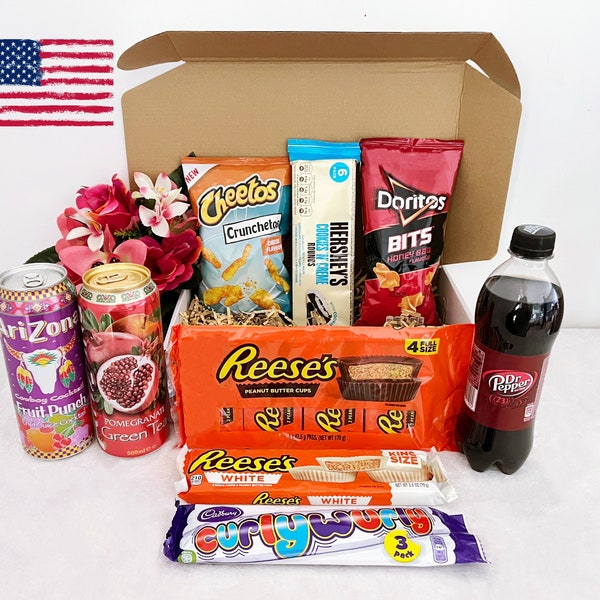 American Snack Box Etsy