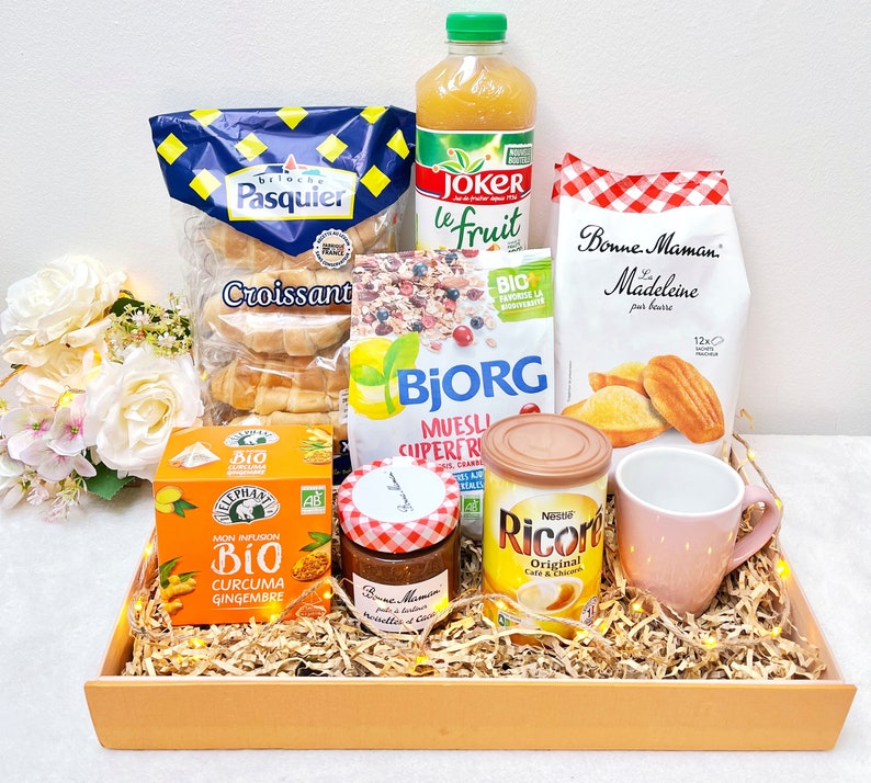 French breakfast Snack Box France Sweet and Salty Treats Box image 1