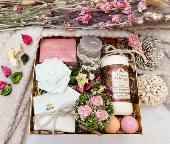 Gift Box for Women Birthday Gift Ideas Spa Time Pamper Gift for