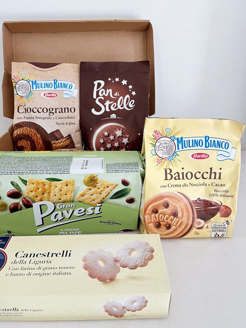 Italian Snack Box Italian Treats Box Italian Snacks Etsy