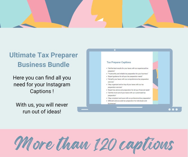120 Instagram Tax Preparer Captions Tax Preparer Instagram Captions Tax