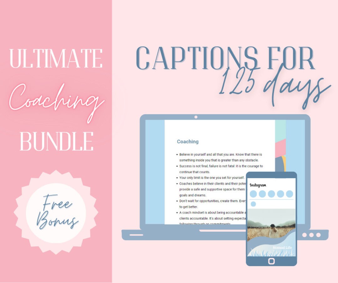125 Instagram Coaching Captions Coach Instagram Captions Motivational