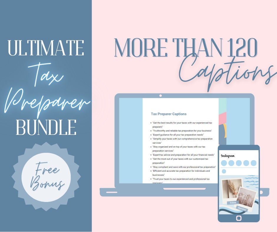 120 Instagram Tax Preparer Captions Tax Preparer Instagram Captions Tax