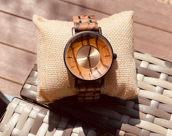 Personalized Unisex Wooden Watches, Custom, Engraved, Perfect Gift