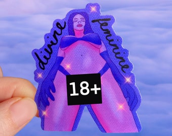 DIVINE FEMININE GODDESS - Vinyl Sticker