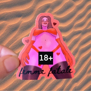 FEMME FATALE - Vinyl Sticker