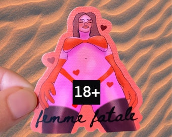 FEMME FATALE - Vinyl Sticker