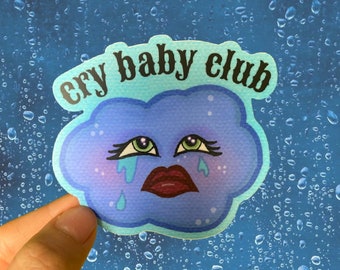 CRY BABY CLUB - Vinyl Sticker