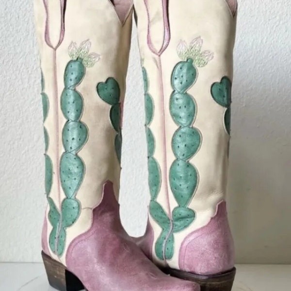 Sid Cactus Western Boots