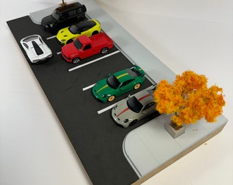 1:64 Parking Lot Diorama - Etsy