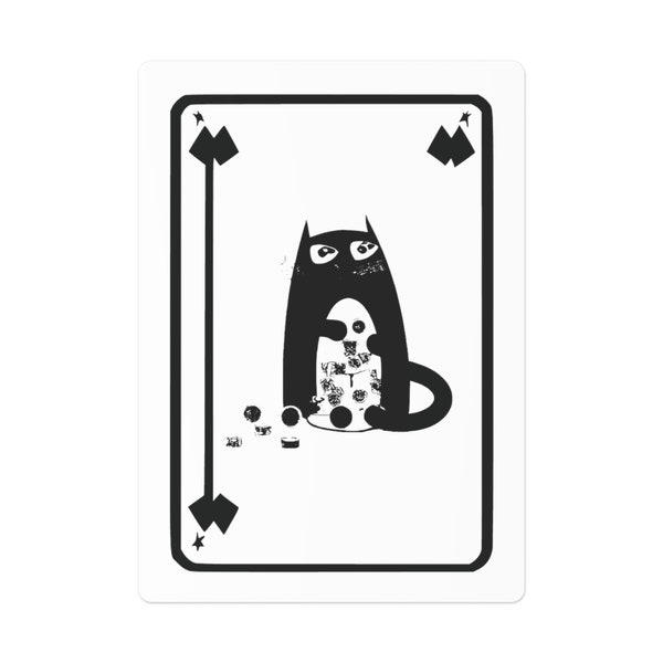 Card Deck, Cat Poker Cards, Cat Playing Cards, Cat Themed Playing Cards, Poker Deck 52 Cards, Cat Deck of Cards, Cat Themed Gifts