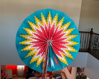 African print fabric fan, Ankara African hand fans, Hand fan folding, African Fabric fan, bridesmaid gifts