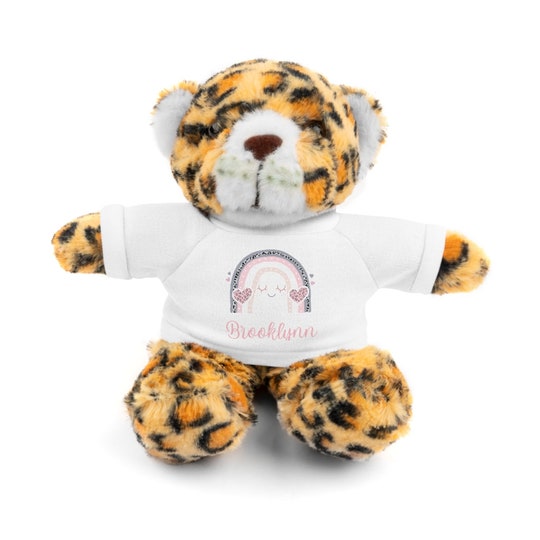 Disover Personalized Baby Girl Toddler Stuffed Animals with Tee