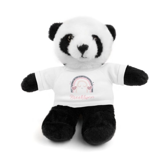 Disover Personalized Baby Girl Toddler Stuffed Animals with Tee