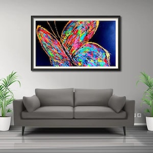 Beautiful Chaos Butterfly Design Gloss Print