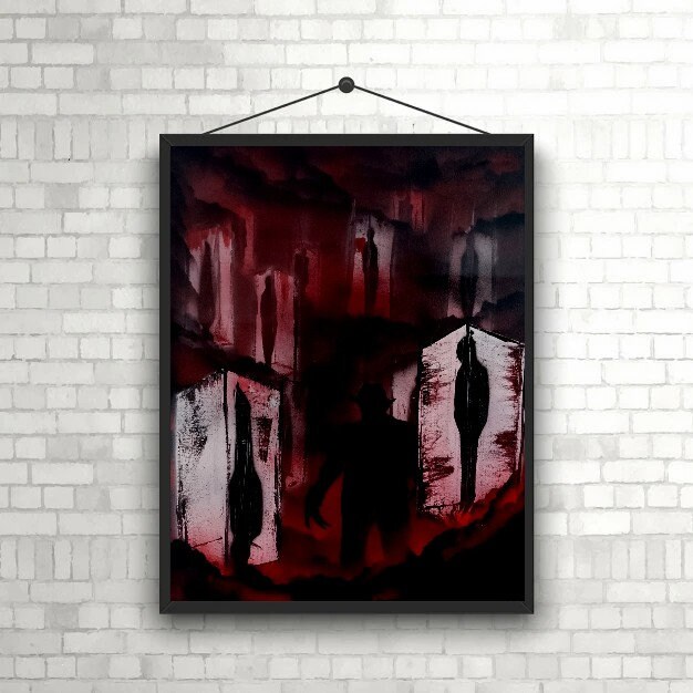 Freddy Krueger Bodies Gloss Print