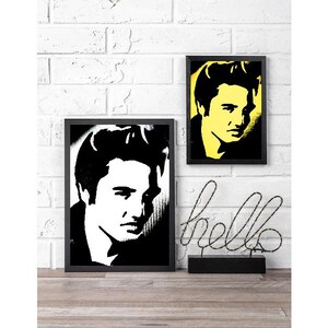 Elvis Artwork Gloss Print