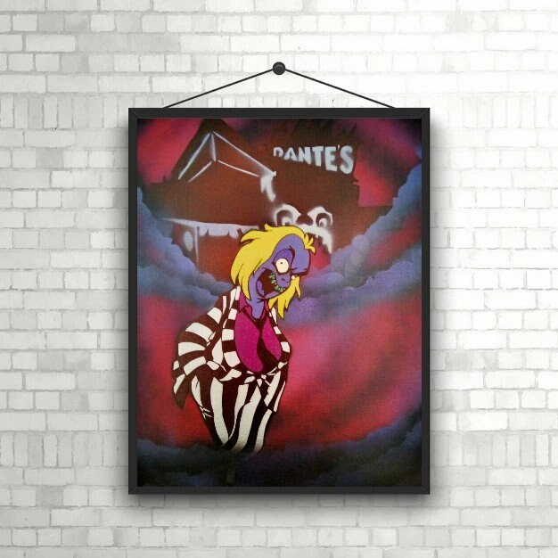 Beetlejuice Gloss Print