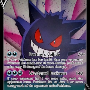 Gengar V Custom Card