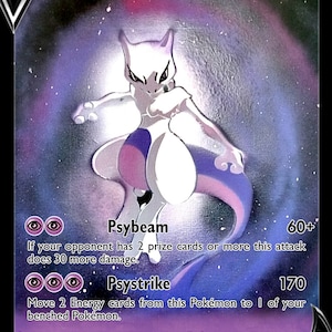 Mewtwo V Custom Card