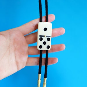 Domino Bolo Tie / What are the Odds / Lucky Western Bolo Tie