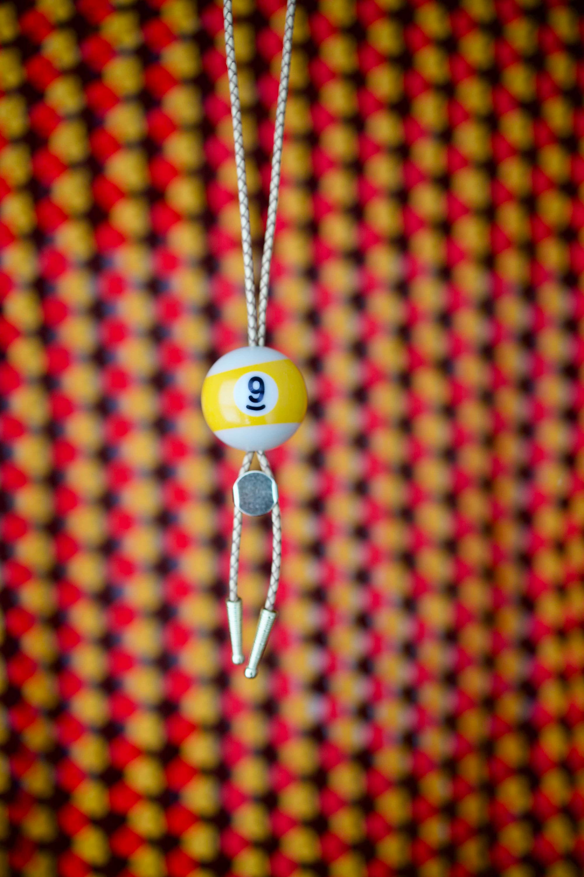 Personalized Number Name Billiards, Mini Billiard Ball Tie, Ball Decoration, Gift for Billiard Lovers