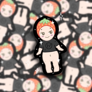 Sonny angel twenty one pilots sticker | Trinket girl sticker | kindle sticker | laptop sticker | tøp merch | inspired by twenty one pilots