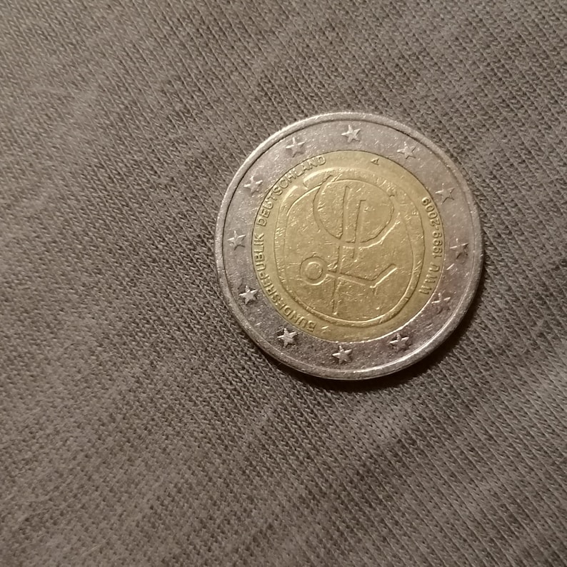 Zeldzame 2 EUROMUNTEN Etsy Nederland