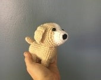 cute crochet puppy