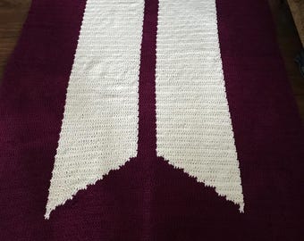 BTS inspired plush blanket