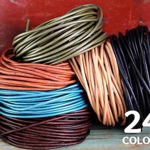 5 Yards Retro High Quality Genuine Leather Cord Round/flat - Temu