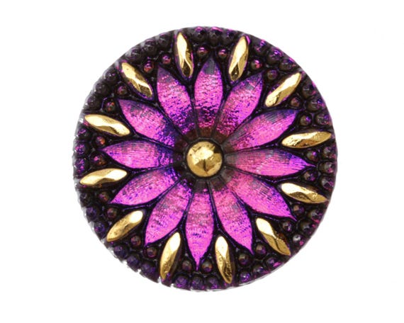 Button, Flower design 12x7mm Button, Flower design 12x7mm
