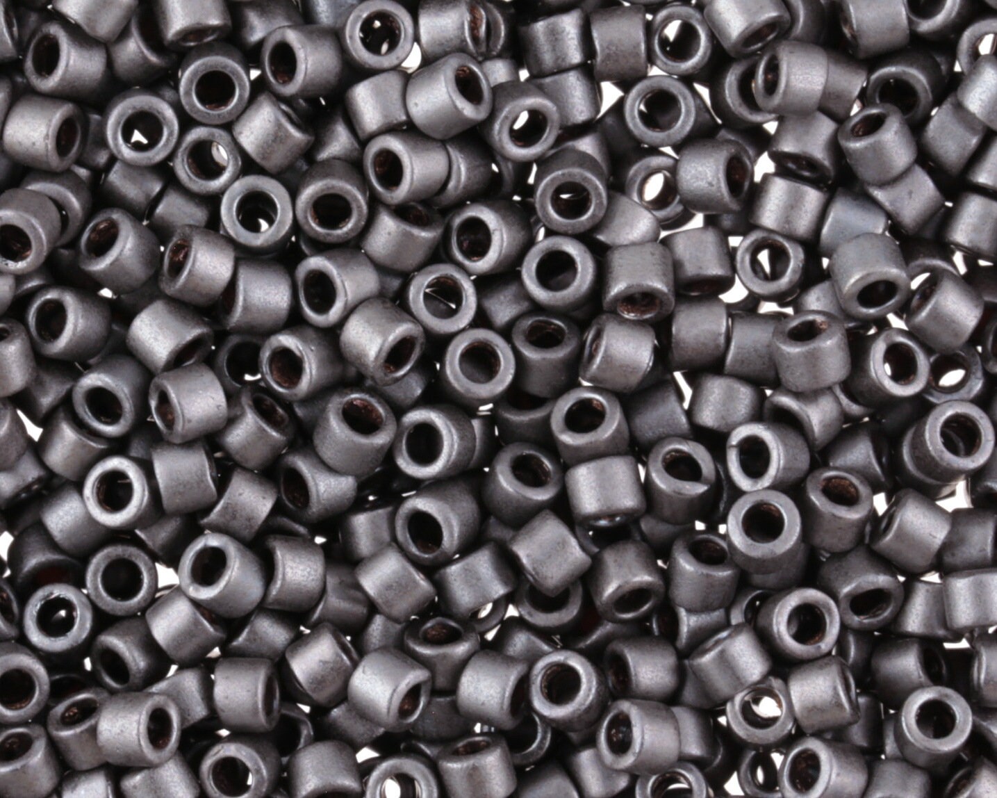 Miyuki Delica Matte Metallic Slate (DB0306) 11/0 Seed Bead / 7.6