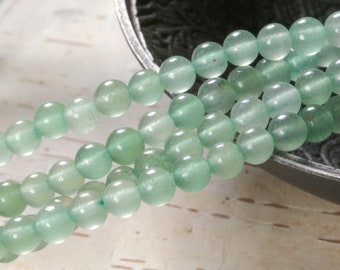 Perles En Aventurine Rose - 20 Pièces, Boules 4mm, Pour Bijoux, Neuf, EAN 4558550033642